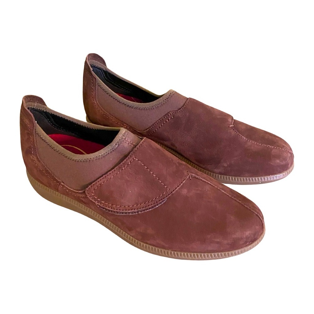 Munro Women’s Janis Sneakers Size 10 Brown Nubuck Leather Suede Comfort NWOB